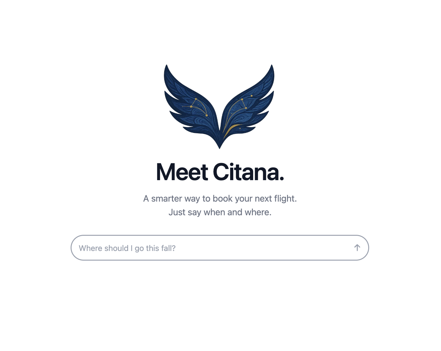 Citana, an AI flight-booking product